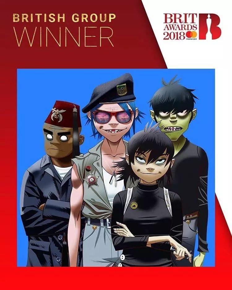 虚拟乐队gorillaz humanz tour 2018巡演日本站