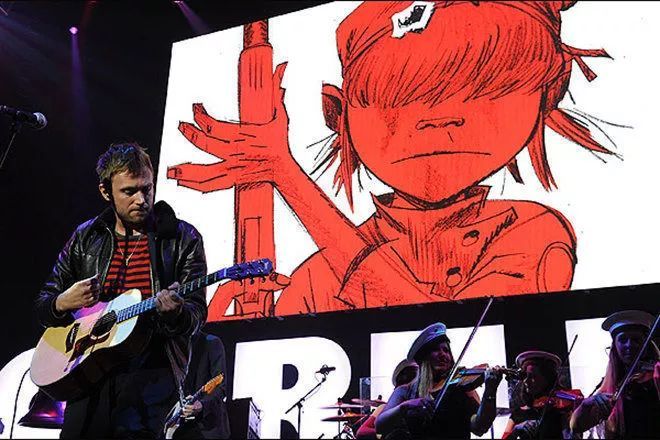 虚拟乐队gorillaz humanz tour 2018巡演日本站